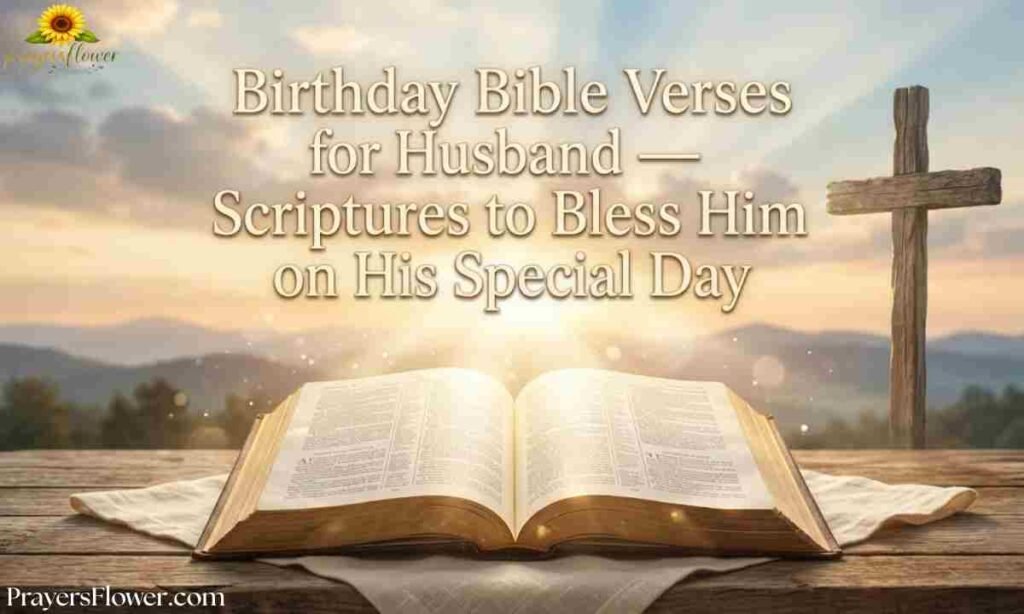 Birthday Bible Verses for Husband — Scriptures to Bless Him on His Special Day