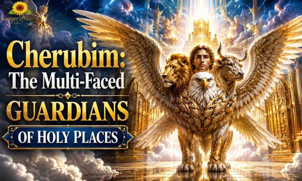 Cherubim The Multi-Faced Guardians of Holy Places