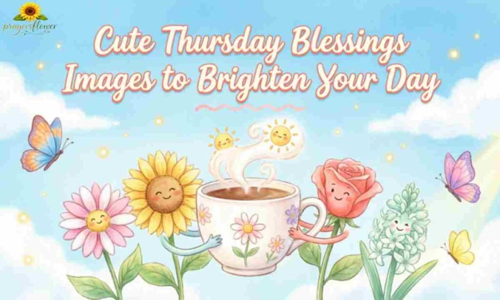 Cute Thursday Blessings Images to Brighten Your Day