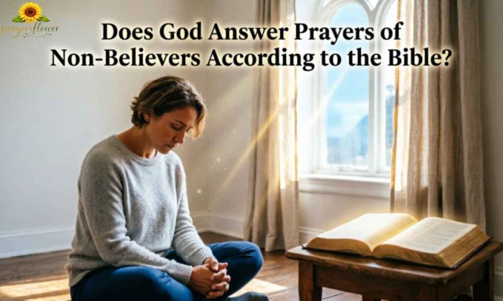 Does God Answer Prayers of Non-Believers According to the Bible