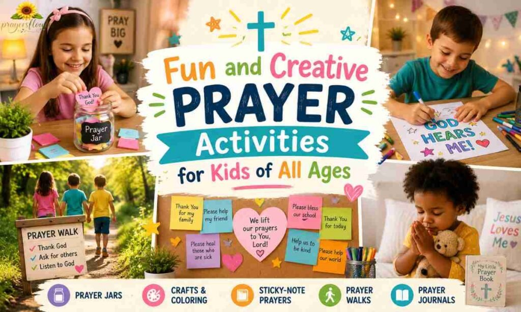 Fun and Creative Prayer Activities for Kids of All Ages