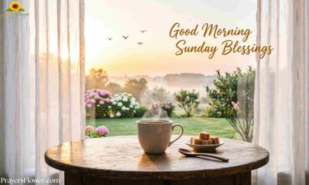 Good Morning Sunday Blessings