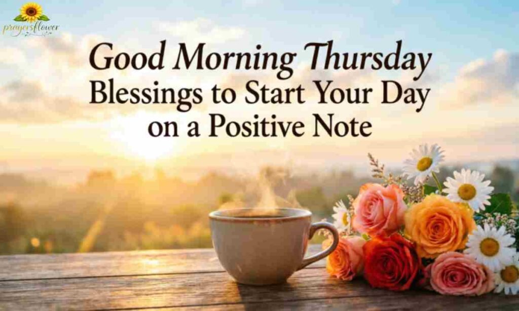 Good Morning Thursday Blessings to Start Your Day on a Positive Note