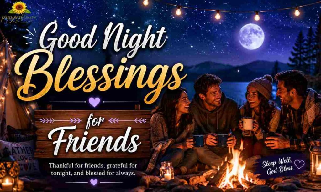 Good Night Blessings for Friends