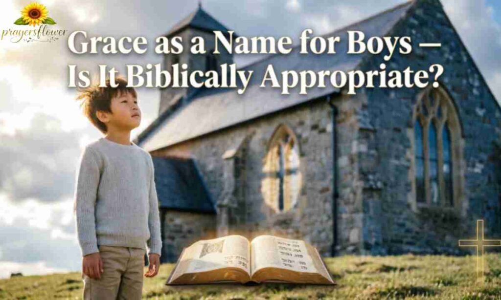 Grace as a Name for Boys — Is It Biblically Appropriate