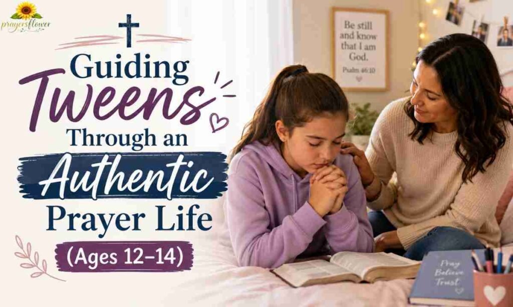 Guiding Tweens Through an Authentic Prayer Life (Ages 12–14)