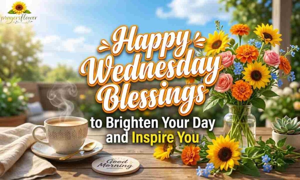 Happy Wednesday Blessings to Brighten Your Day and Inspire You
