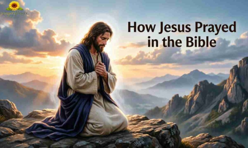 How Jesus Prayed in the Bible