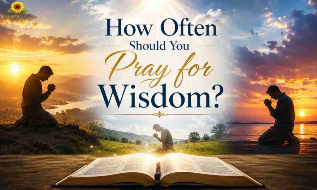 How Often Should You Pray for Wisdom