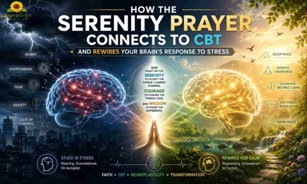 How the Serenity Prayer Connects to CBT and Rewires Your Brain's Response to Stress