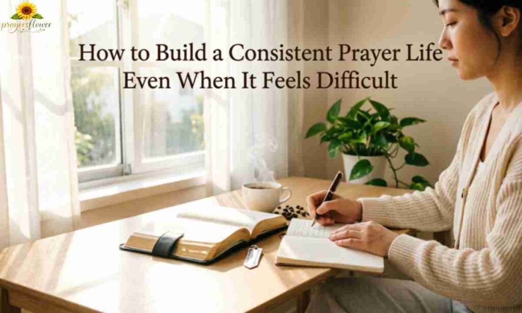 How to Build a Consistent Prayer Life Even When It Feels Difficult