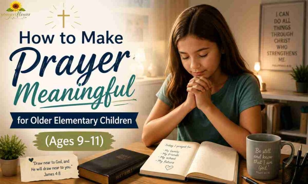 How to Make Prayer Meaningful for Older Elementary Children (Ages 9–11)