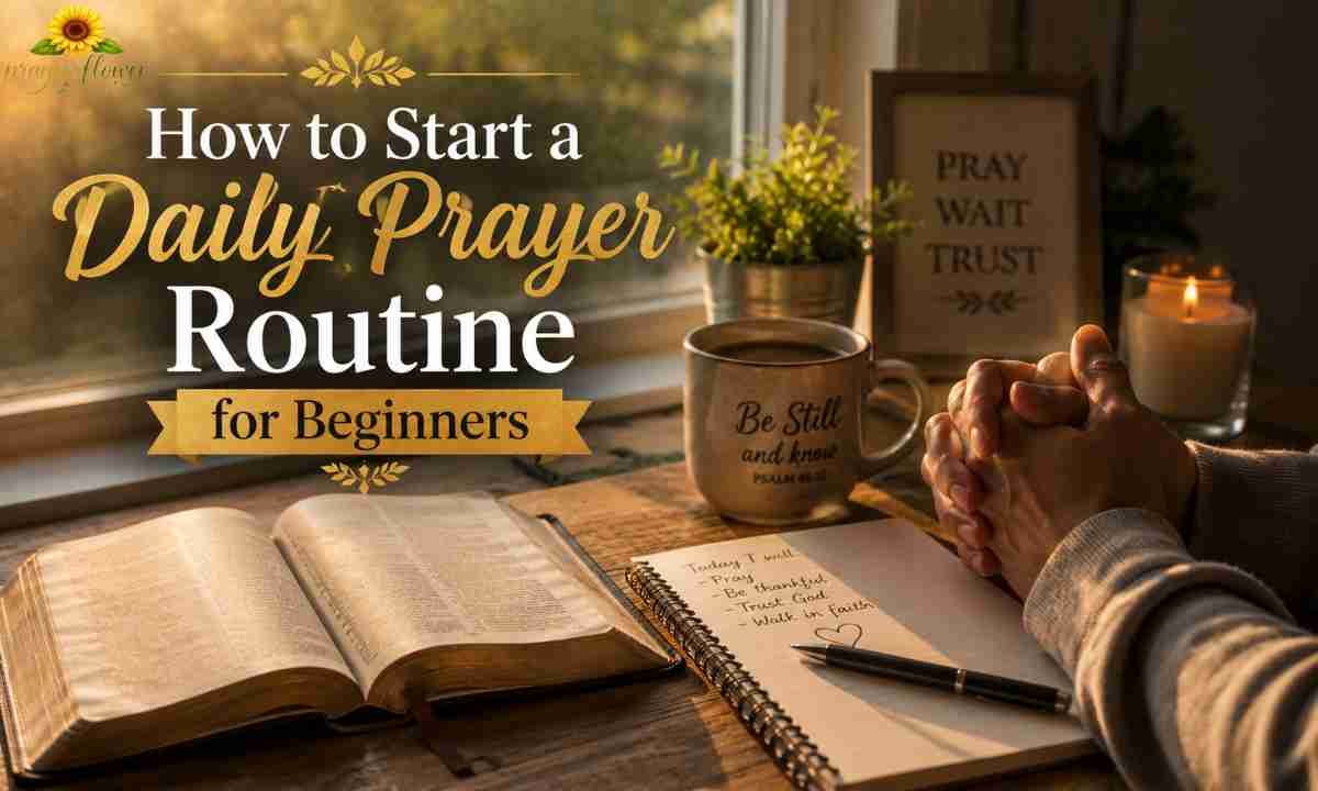 How to Start a Daily Prayer Routine for Beginners: A Complete Guide to ...