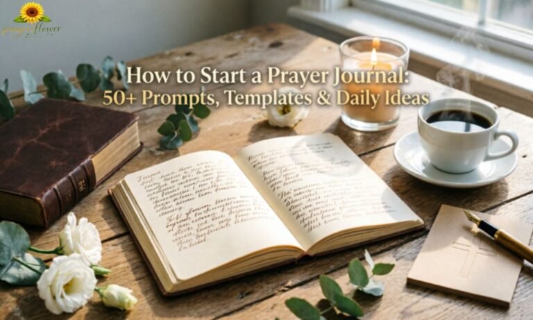 How to Start a Prayer Journal 50+ Prompts, Templates & Daily Ideas