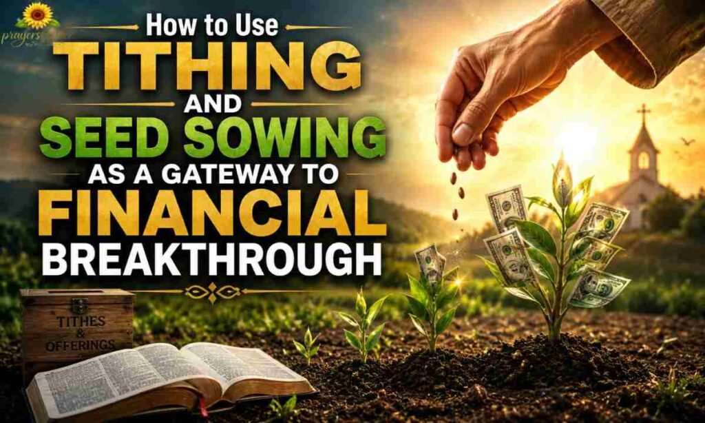How to Use Tithing and Seed Sowing as a Gateway to Financial Breakthrough