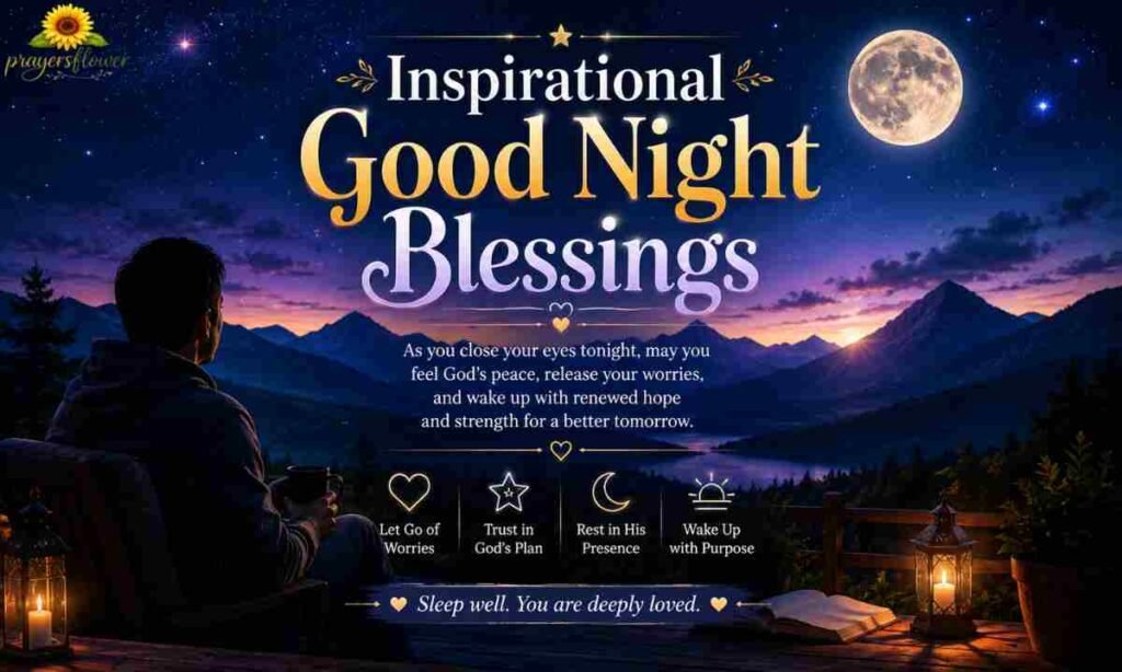 Inspirational Good Night Blessings