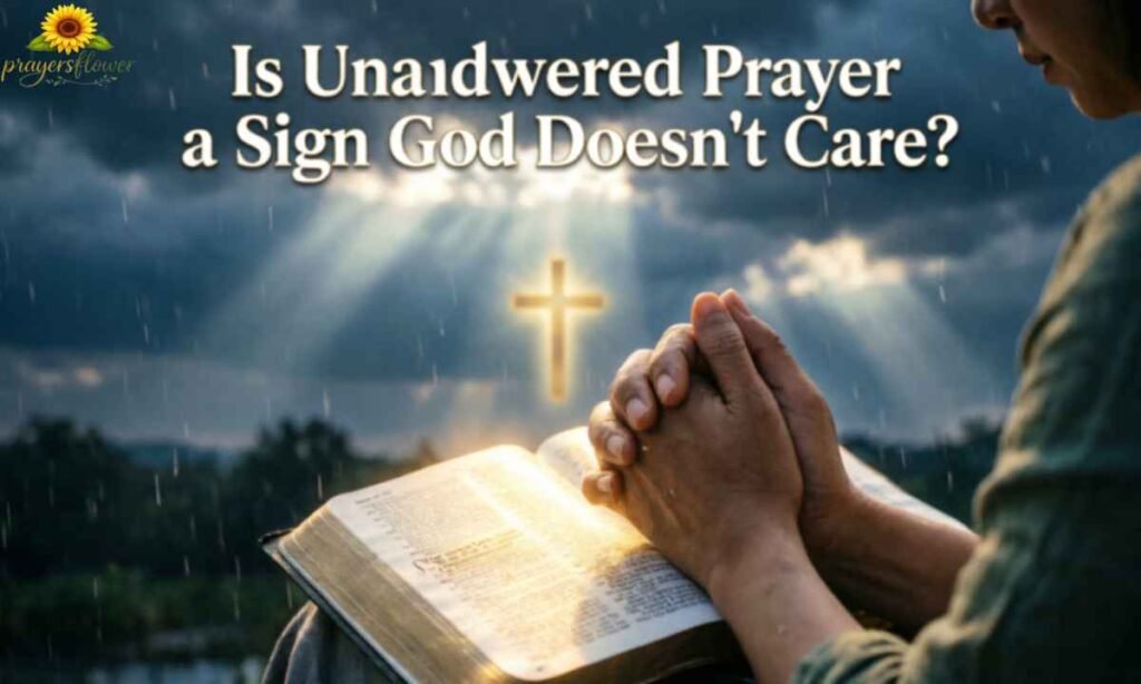 Is Unanswered Prayer a Sign God Doesn't Care