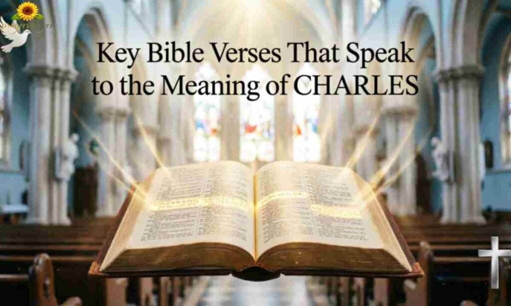 Key Bible Verses That Speak to the Meaning of CHARLES