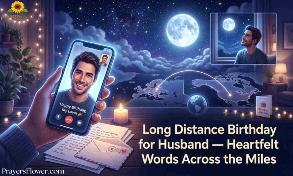 Long Distance Birthday Wishes for Husband — Heartfelt Words Across the Miles