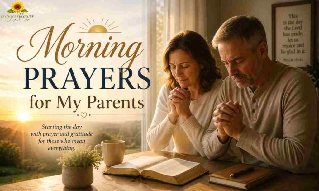 Morning Prayers for My Parents