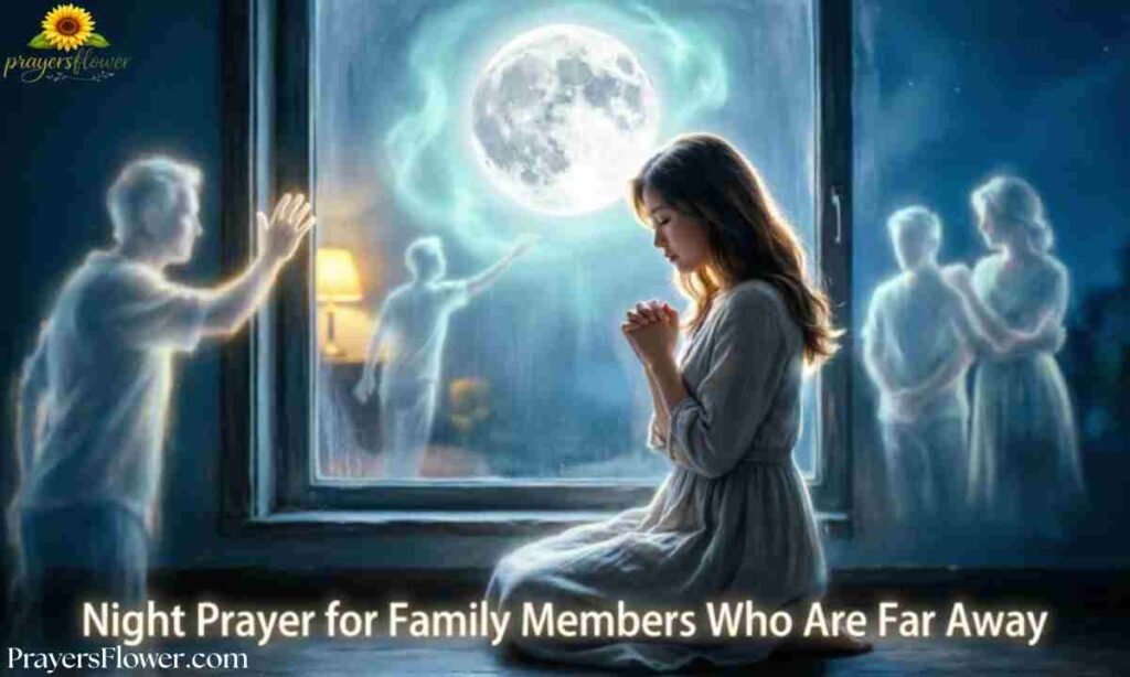 Night Prayer for Family Members Who Are Far Away