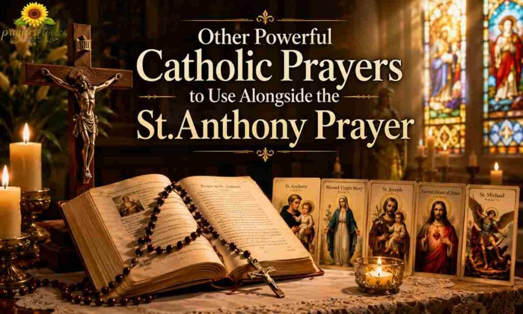 Other Powerful Catholic Prayers to Use Alongside the St. Anthony Prayer