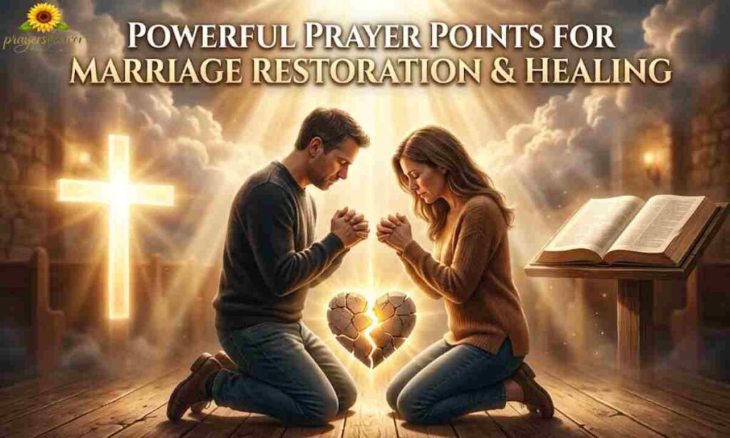 Powerful Prayer Points for Marriage Restoration and Healing