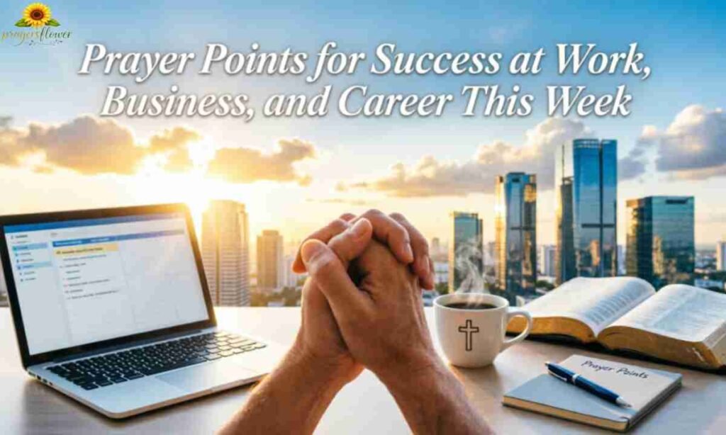 Prayer Points for Success at Work, Business, and Career This Week