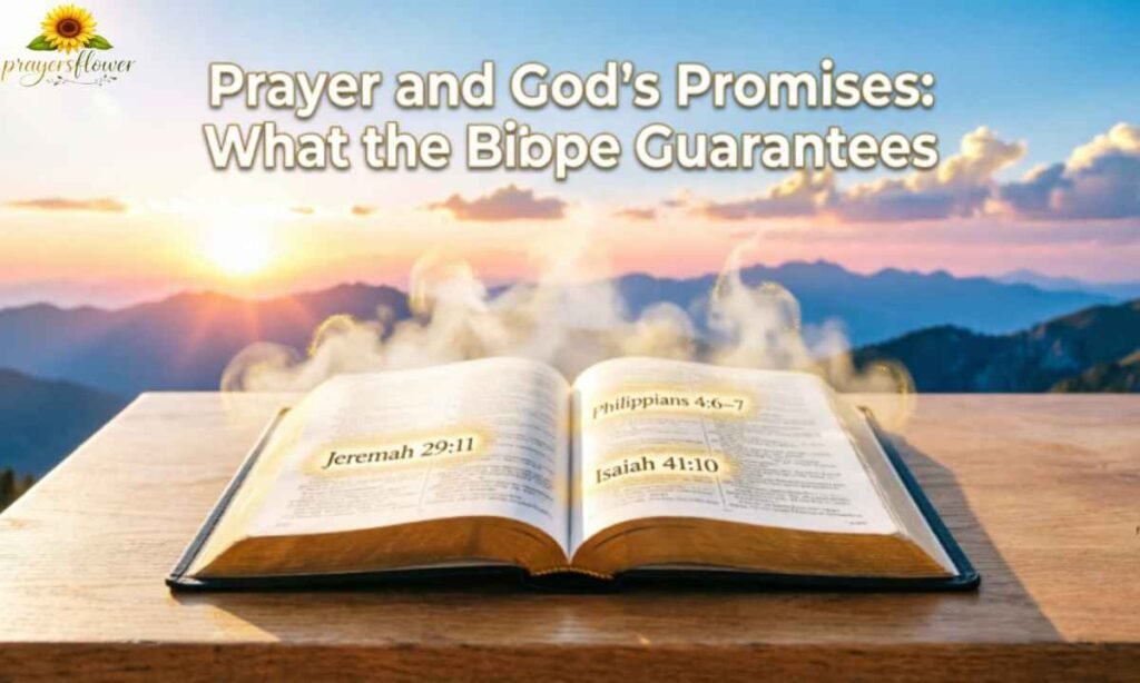 Prayer and God's Promises What the Bible Guarantees