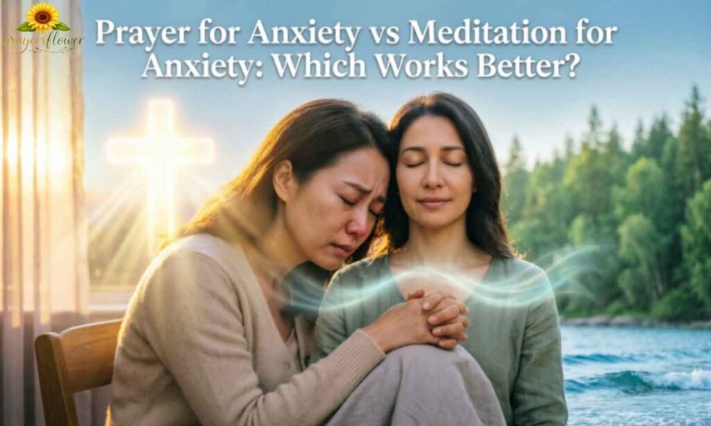Prayer for Anxiety vs Meditation for Anxiety Which Works Better