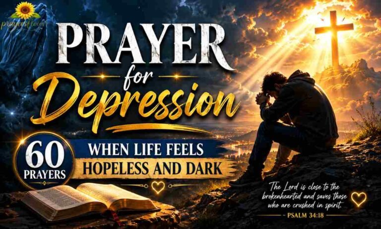 Prayer for Depression 60 Prayers When Life Feels Hopeless and Dark