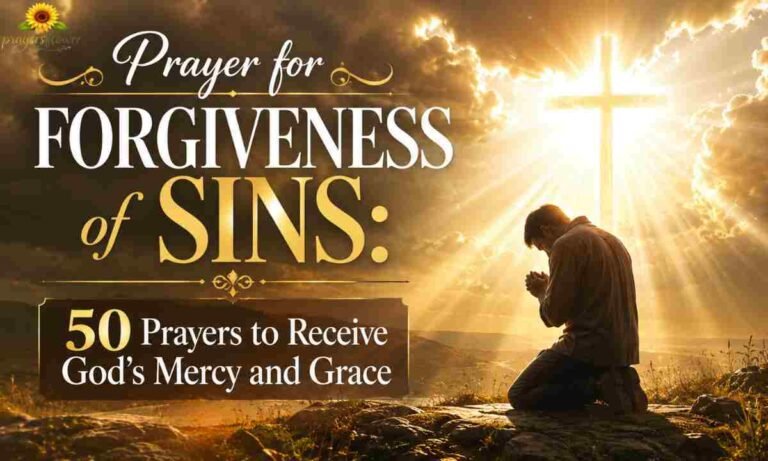Prayer for Forgiveness of Sins 50 Prayers to Receive God's Mercy and Grace