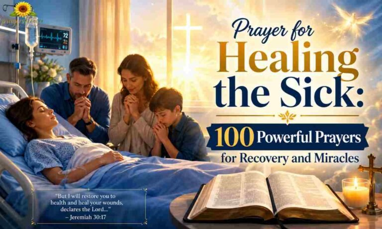 Prayer for Healing the Sick 100 Powerful Prayers for Recovery and Miracles