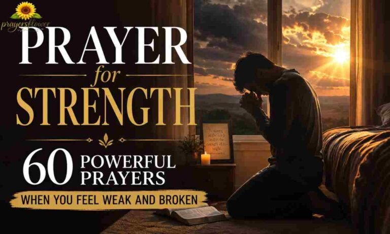 Prayer for Strength 60 Powerful Prayers When You Feel Weak and Broken