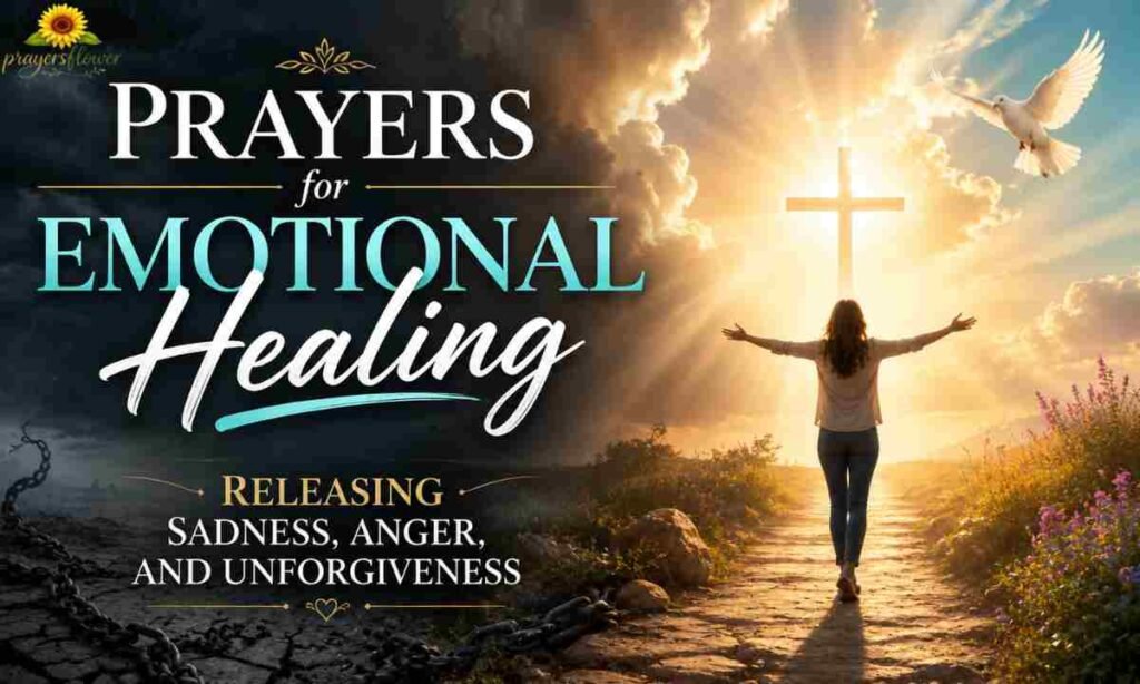 Prayers for Emotional Healing — Releasing Sadness, Anger, and Unforgiveness