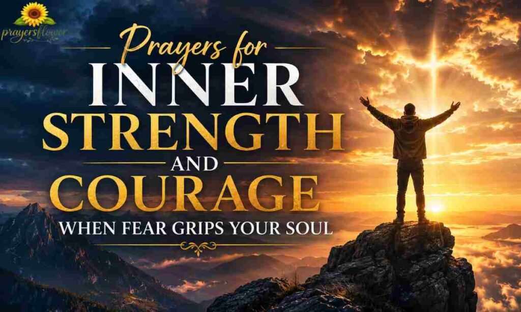 Prayers for Inner Strength and Courage When Fear Grips Your Soul