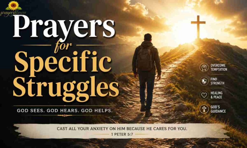 Prayers for Specific Struggles