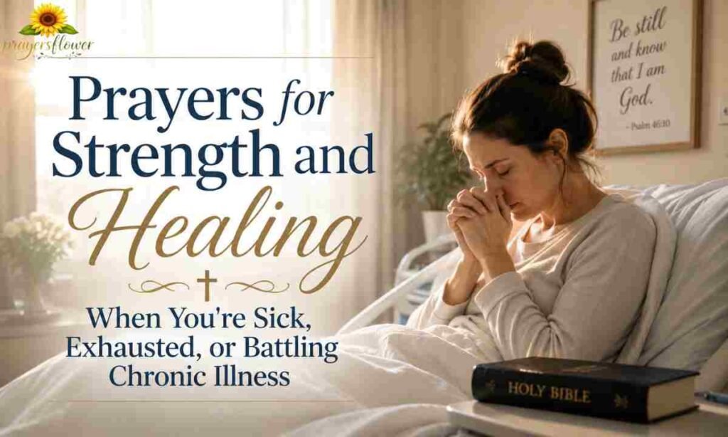 Prayers for Strength and Healing When You're Sick, Exhausted, or Battling Chronic Illness