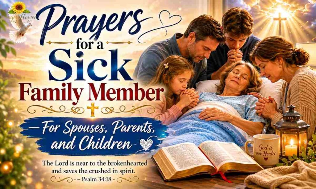 Prayers for a Sick Family Member — For Spouses, Parents, and Children