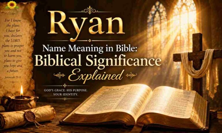 Ryan Name Meaning in Bible Biblical Significance Explained