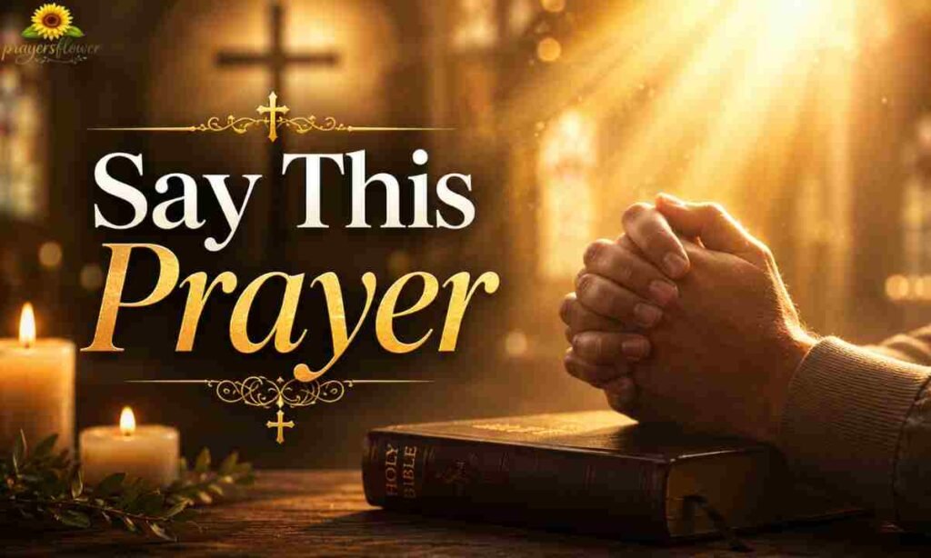 Say This Prayer