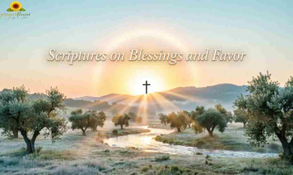 Scriptures on Blessings and Favor