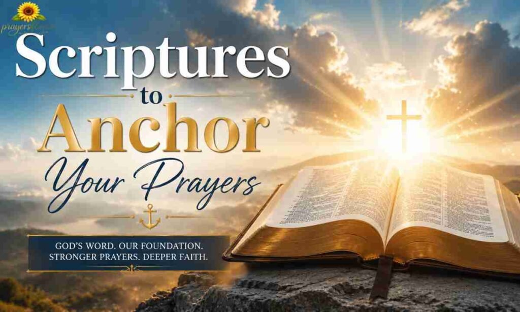 Scriptures to Anchor Your Prayers