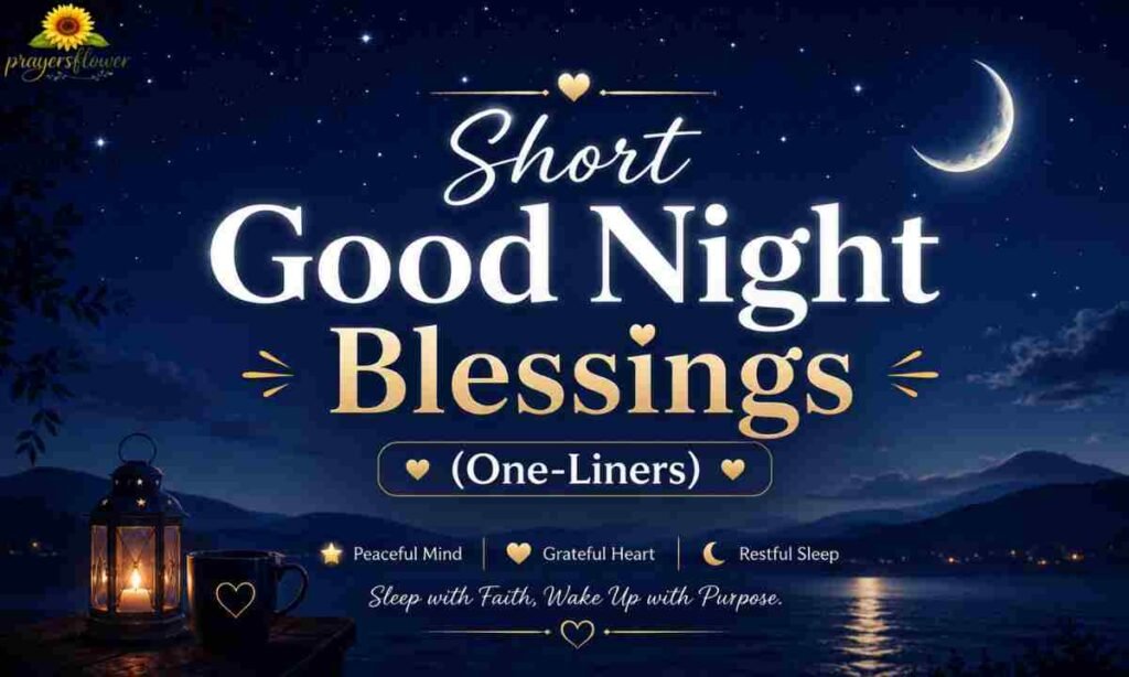 Short Good Night Blessings (One-Liners)