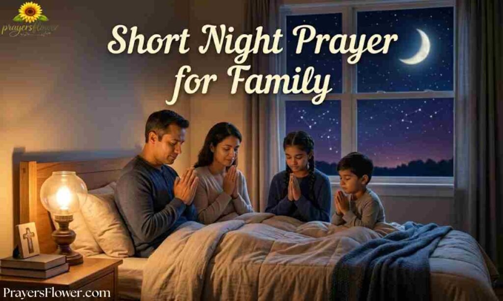 Short Night Prayer for Family