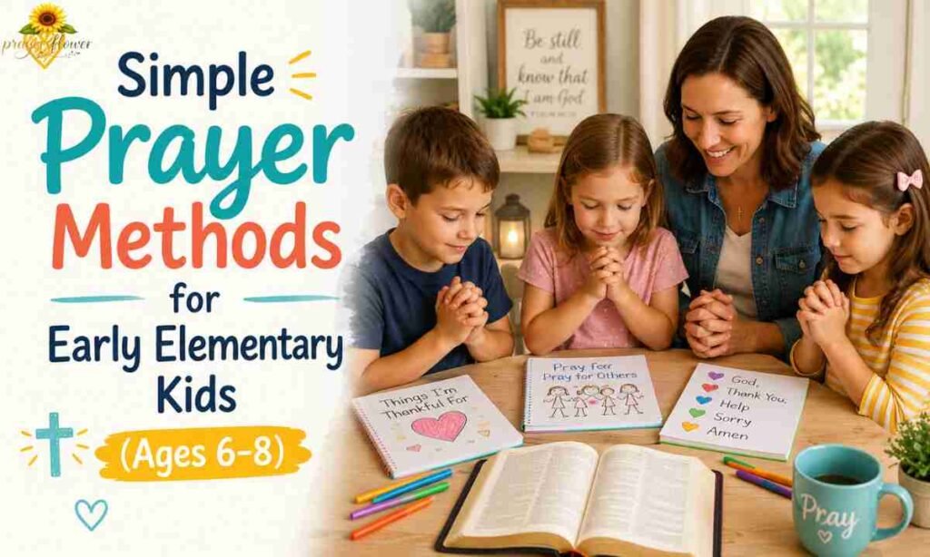 Simple Prayer Methods for Early Elementary Kids (Ages 6–8)