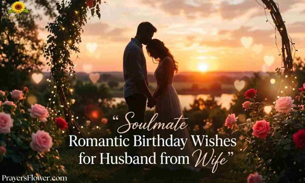 Soulmate Romantic Birthday Wishes for Husband from Wife