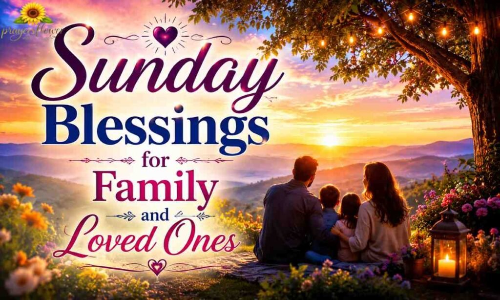 Sunday Blessings for Family and Loved Ones