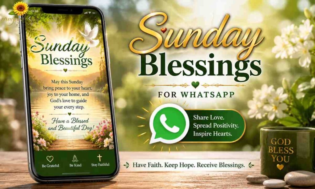 Sunday Blessings for WhatsApp