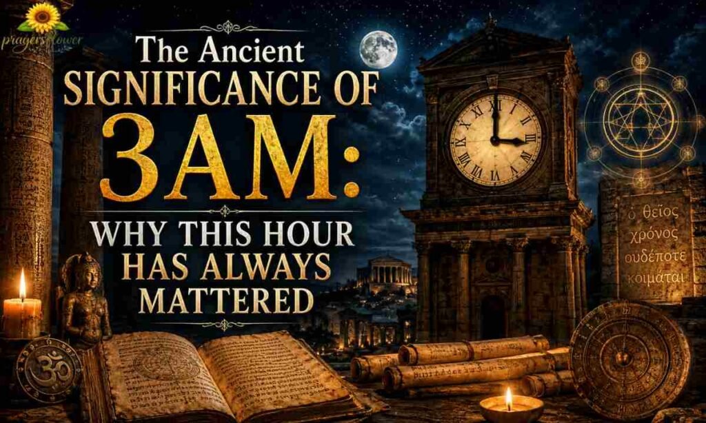 The Ancient Significance of 3AM Why This Hour Has Always Mattered